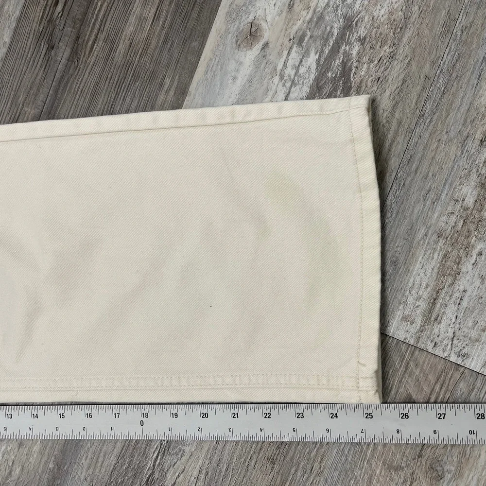 PacSun Kids Muted Clay Gardenia Cream Peachy Girls 12 High Rise Colorblock Pants - Picture 6 of 11